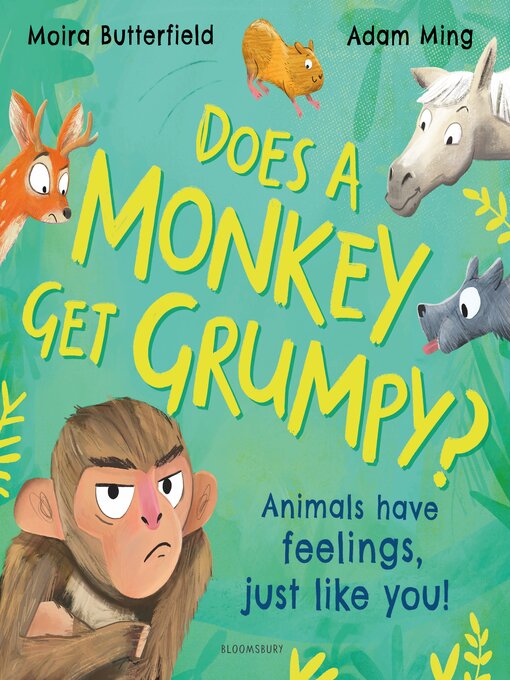 Cover image for Does a Monkey Get Grumpy?
